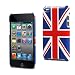 muvit - Flag Back - Coque rigide en polycarbonate pour iPod Touch 4 - Grande Bretagne