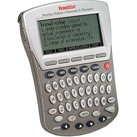 Merriam Webster Electronic Pocket Dictionary & Thesaurus (FRKMWD1470) Category: Electronic Reference