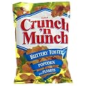 Crunch 'n Munch Butter Toffee Popcorn with Peanuts, 3-Ounce Bags (Pack of 48)