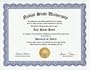Nudity Nudist Degree: Custom Gag Diploma Naked Nude Doctorate Certificate (Funny Customized Joke Gift - Novelty Item)