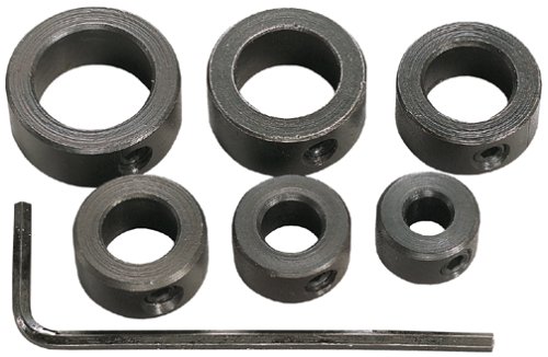 General Tools S838 6 Piece 3/16-Inch to 1/2-Inch Drill Stop Assortment