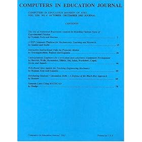 Computers in Education Journal by