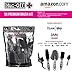 Muc-Off 206 5 Piece Premium Brush Kit - Includes 5 Bike Cleaning Brushes With Durable Nylon Bristles And Ergonomic Rubberised Handles To Minimise Impact
