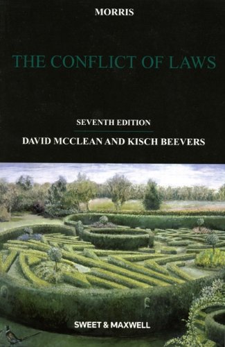 Morris the Conflict of Laws