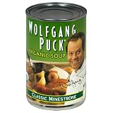 Wolfgang Puck Organic Classic Minestrone Soup, 14.5-Ounce Cans (Pack of 12)