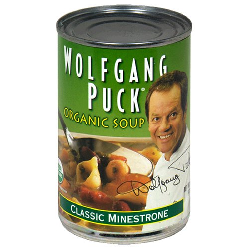 Wolfgang Puck Organic Classic Minestrone Soup, 14.5-Ounce Cans (Pack of 12) by Wolfgang Puck