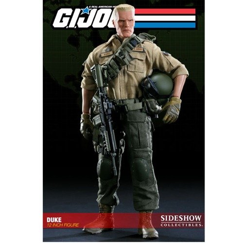 GI Joe Sideshow Collectibles 12 Inch Deluxe Action Figure Duke