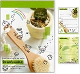 Cute Q-Lia Bear's World Small Memo Pad