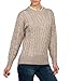 Wool Overs Women's Pure Wool Aran Sweater
