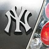 New York Yankees (NY) Silver Car Emblem