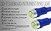 ABL 5pair T5 COB Blue WEDGE 5050 1 CAR DASHBOARD DASH LIGHT BULB LAMP fast M#49