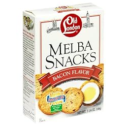 Old London Bacon Rounds, 5.25-Ounce Boxes (Pack of 12)