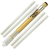 Soapstone Marker for Welders & Textile Marking - Commando Gold Anodized Pro Series Holder with 5 Pierces of #1 Select Soapstone