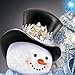 Thomas Kinkade Snowman Pre-Lit Christmas Tree: Sno' Place Like Home For The Holidays by The Bradford Exchange