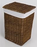 from Terracotta Spice Large Dark Wicker Linen Basket