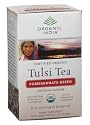 Organic India Tulsi Pomegranate Green, 19-Ounce Boxes (Pack of 6)