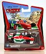 Disney Pixar Cars 2 Francesco Bernoulli #4 (Red, White & Green)