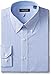 Nautica Men's Long Sleeve Dress Shirt Stripe with Button Down Collar
