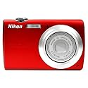 Nikon Coolpix 10.0MP Digital Camera - Red (S203)