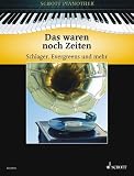 Produkt-Bild: Schott Pianothek: DAS WAREN NOCH ZEITEN mit Bleistift -- 30 Schlager, Evergreens & mehr in klangvollen, mittelschweren Arrangements f&uuml;r Klavier u.a. mit MAN M&Uuml;SSTE KLAVIER SPIELEN K&Ouml;NNEN und MOONLIGHT SERENADE, von Hans-G&uuml;nter Heumann (Noten/sheet music)