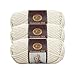 (3 Pack) Lion Brand Yarn 135-098P Hometown Yarn, Houston Cream