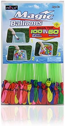 Magic Balloons ! Fill a Bunch in a Minute! 148+ Balloons (Green) 4 * 37 Piece