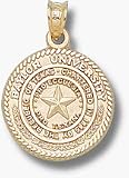 Baylor Bears Seal Pendant - 10KT Gold Jewelry