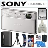 Sony Cyber-Shot DSC-TX100V 16.2MP Digital Camera with 3D Sweep Panorama in  ....