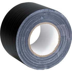 American DJ GT4B Black 4 Inch Gaffers Tape