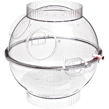 Bel-Art Scienceware 500300000 Clear Polycarbonate Techni-Dome 360 Glove Chamber