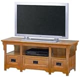 Crftmn 3drwr Wide-screem Tv St 22hx53w Light Oak