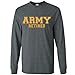 zerogravitee Army Retired Gold Logo Long Sleeve T-Shirt
