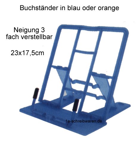Childrens Toyshop  Spielwaren : Buchständer 3 fach verstellbar Kunststoff,Buchstütze