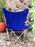 Royal Blue-Classic Butterfly Chair - 160-116-04