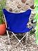 Classic Butterfly Chair - Royal blue Cover with White Frame