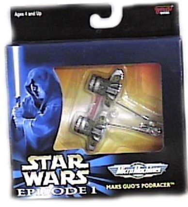 Star Wars Episode I MicroMachines Mars Guo's Podracer