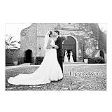 Wedding Photo Set of 50 Thank-You Note Cards
