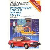 Chilton's Repair Manual Datsun Nissan 1200-210 Sentra 1973-88: All U.S. and Canadian... by Richard J. Rivele