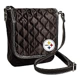 Pittsburgh Steelers Quilted Purse, Black