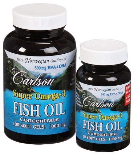 Childrens Toyshop  Health & Personal Care : Carlson Laboratories - Super Omega-3, 130 softgels