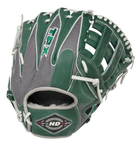 Louisville Slugger 11.75-Inch TPX Glove (Green/Gray)