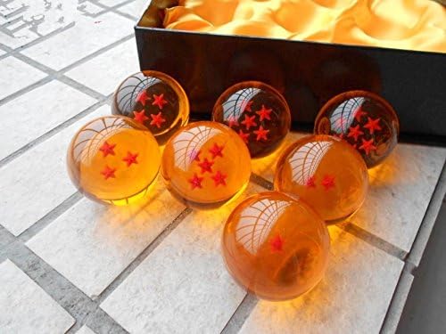 Aluckyday Dragonball Replica Ball Model Collection Toy Gift Set of 7pcs 1.5 Inches