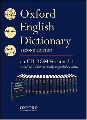 City Travel Guides Discounted  Books : The Oxford English Dictionary (Second Edition) on CD-ROM version 3.1: Windows Individual User Version