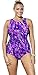 Aquabelle Women's Earthquake High-Neck Swimsuit