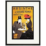 Absinthe J. Edouard Pernot Framed Print