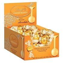 Lindt Lindor Truffles White Chocolate, 60-Count Boxes (Pack of 2)