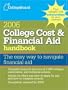 College Cost & Financial Aid Handbook 2006: All-New 25th Edition (College Board Guide to Getting Financial Aid)