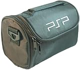 CrazyonDigital Black Soft Padded Multi-functional carrying bag for Sony PSP. Shoulder Strap included