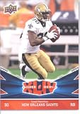 2010 Upper Deck New Orleans Saints SuperBowl Champions Card # 24 Lynell Hamilton