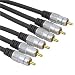 3 Phono Plug - 3 Phono Plug 2mtr